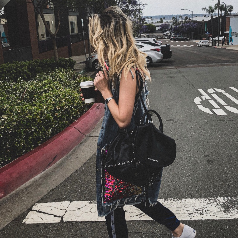 Denim vest